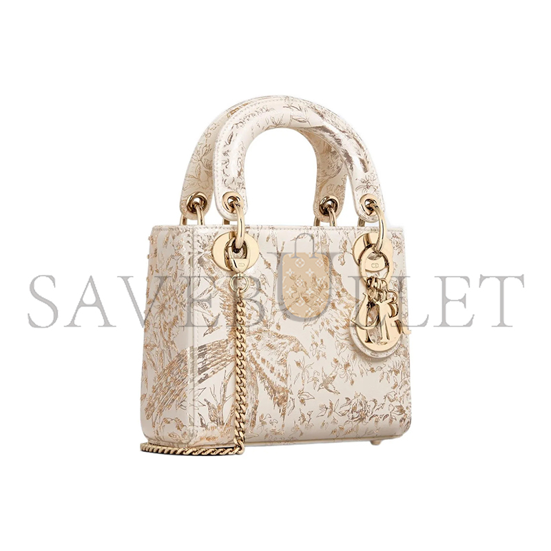 DIOR MINI LADY DIOR BAG M0505OEAE-M933 (17*15*7cm)